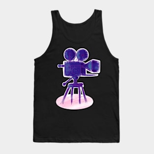 Cute Camera stickers Tank Top